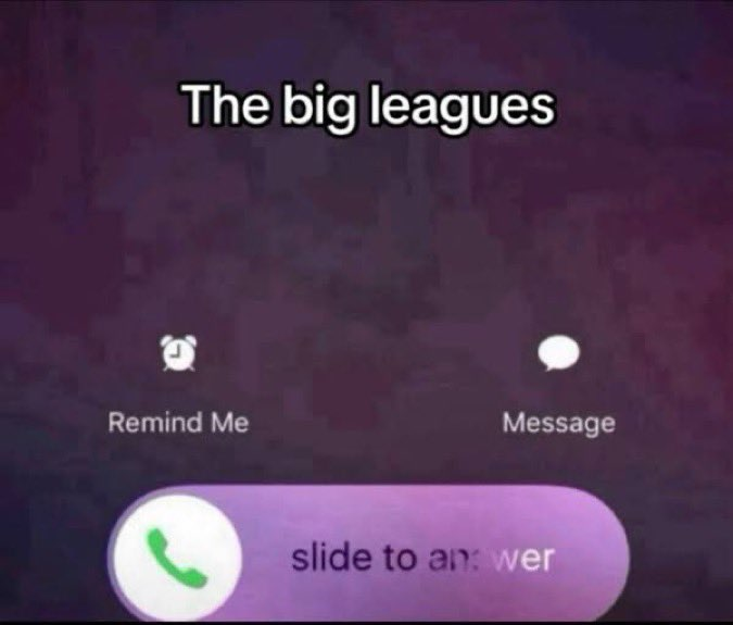 The big leagues